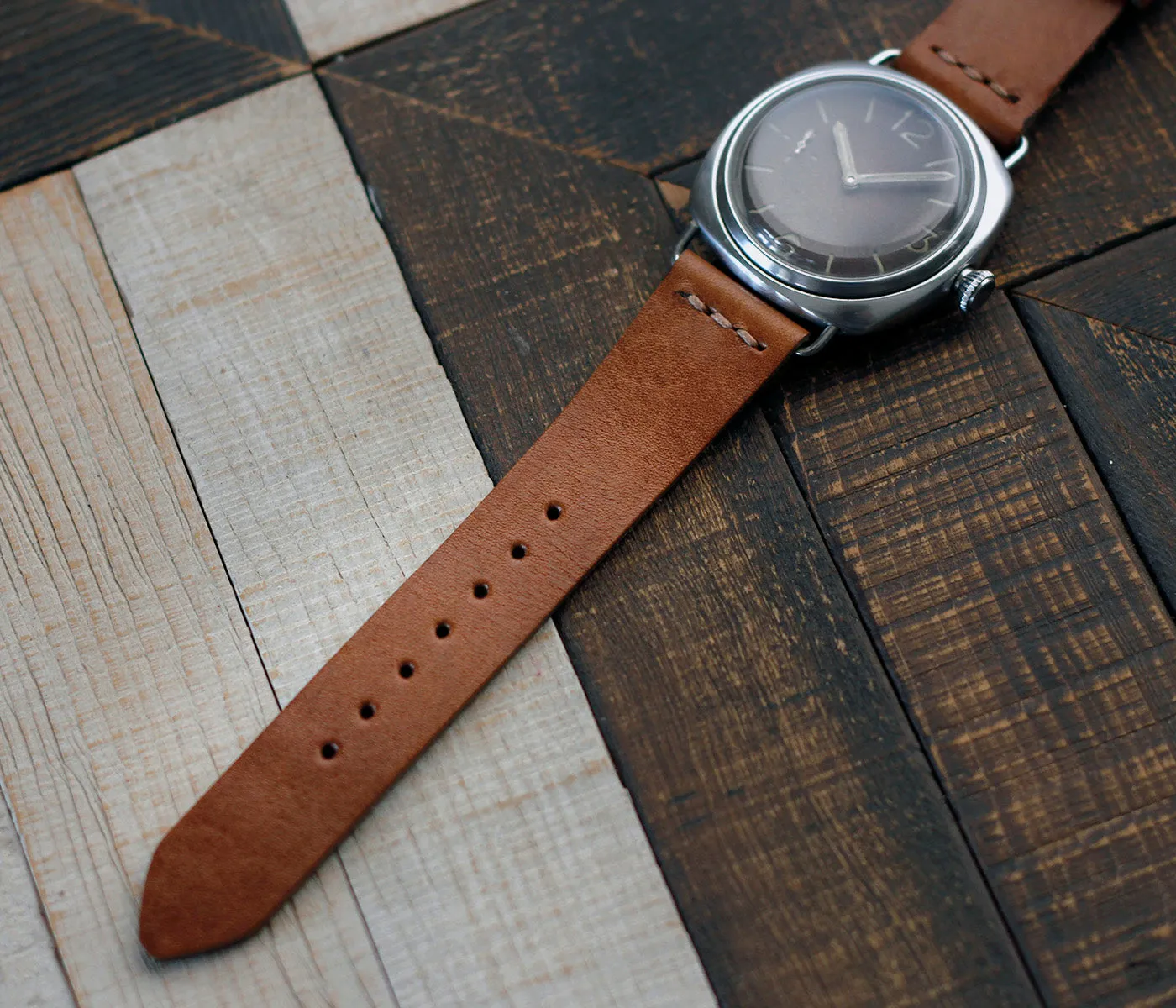 Leather Watch Strap - Tan