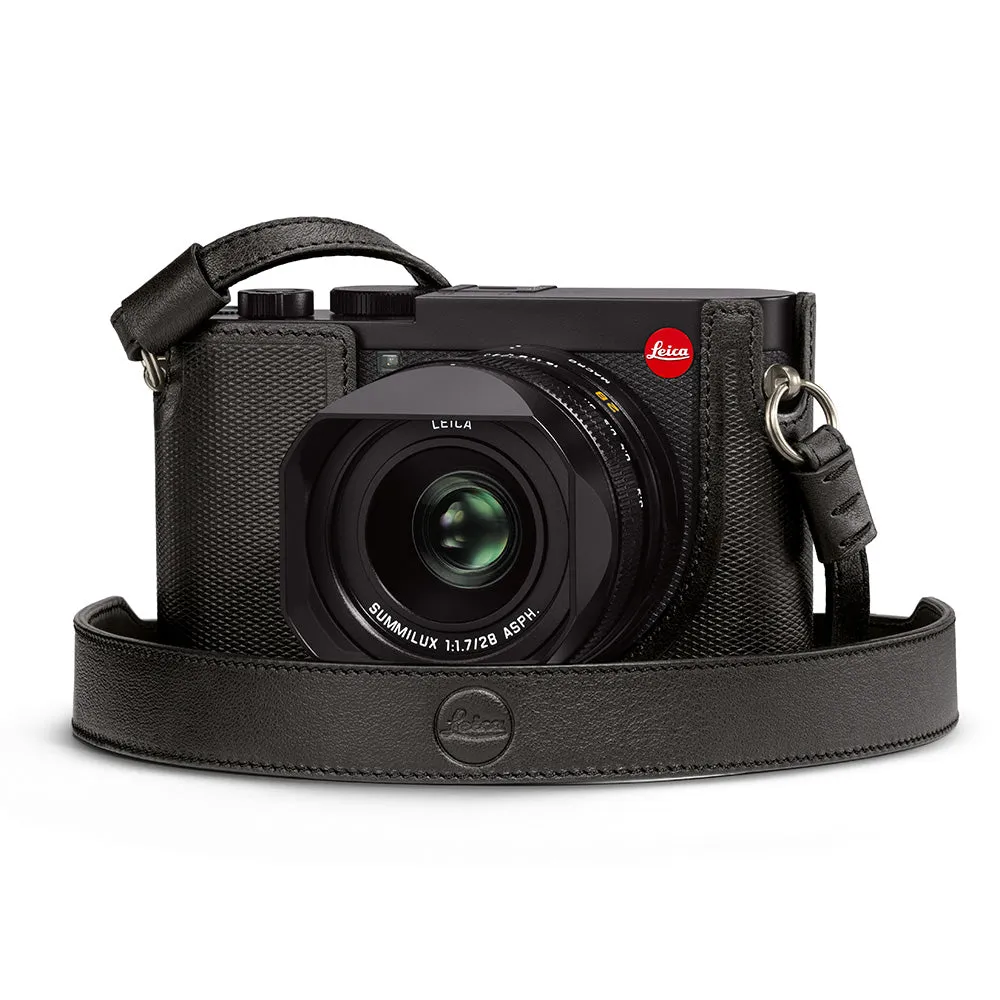 Leica Q2 Leather Carrying Strap, Black