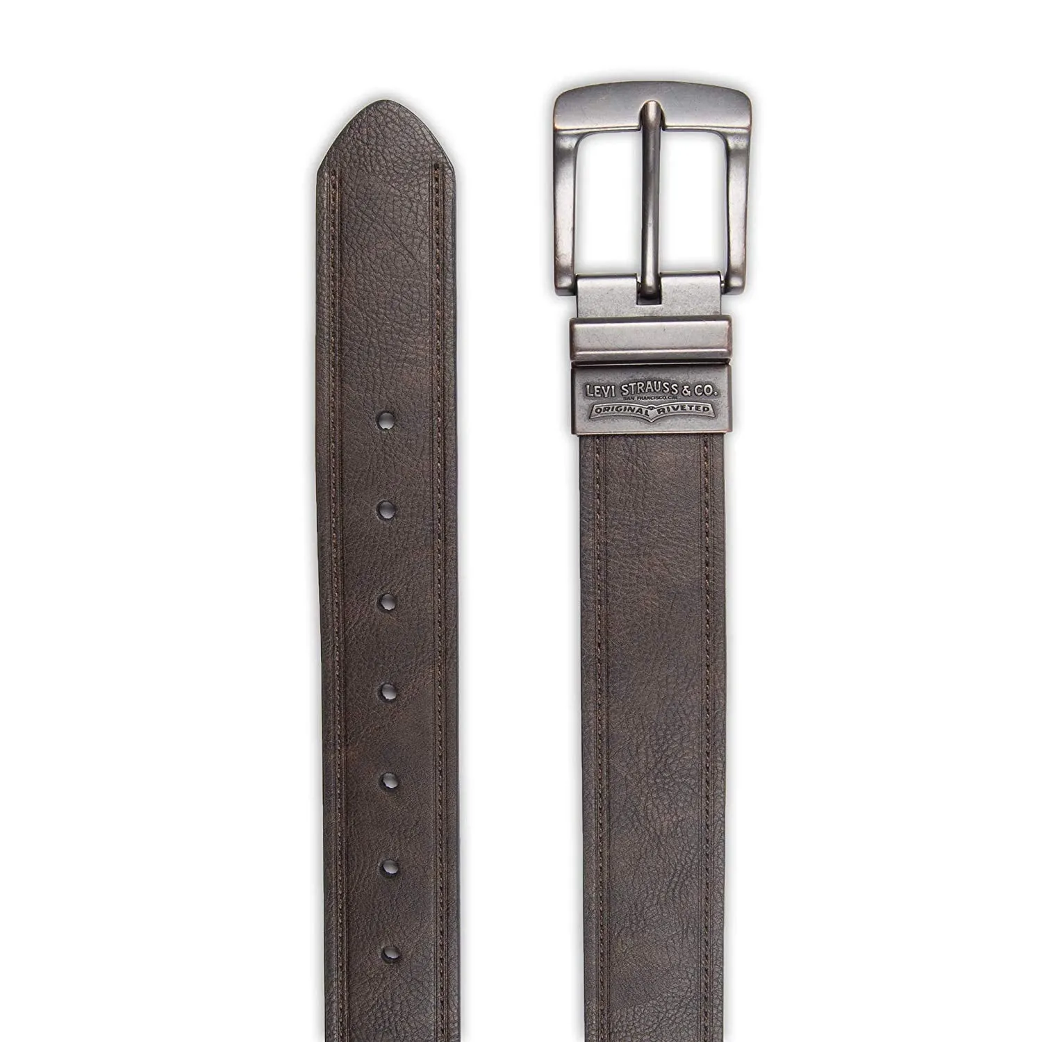 Levi's Men's Putnam Reversible Belt,Black/Brown,32