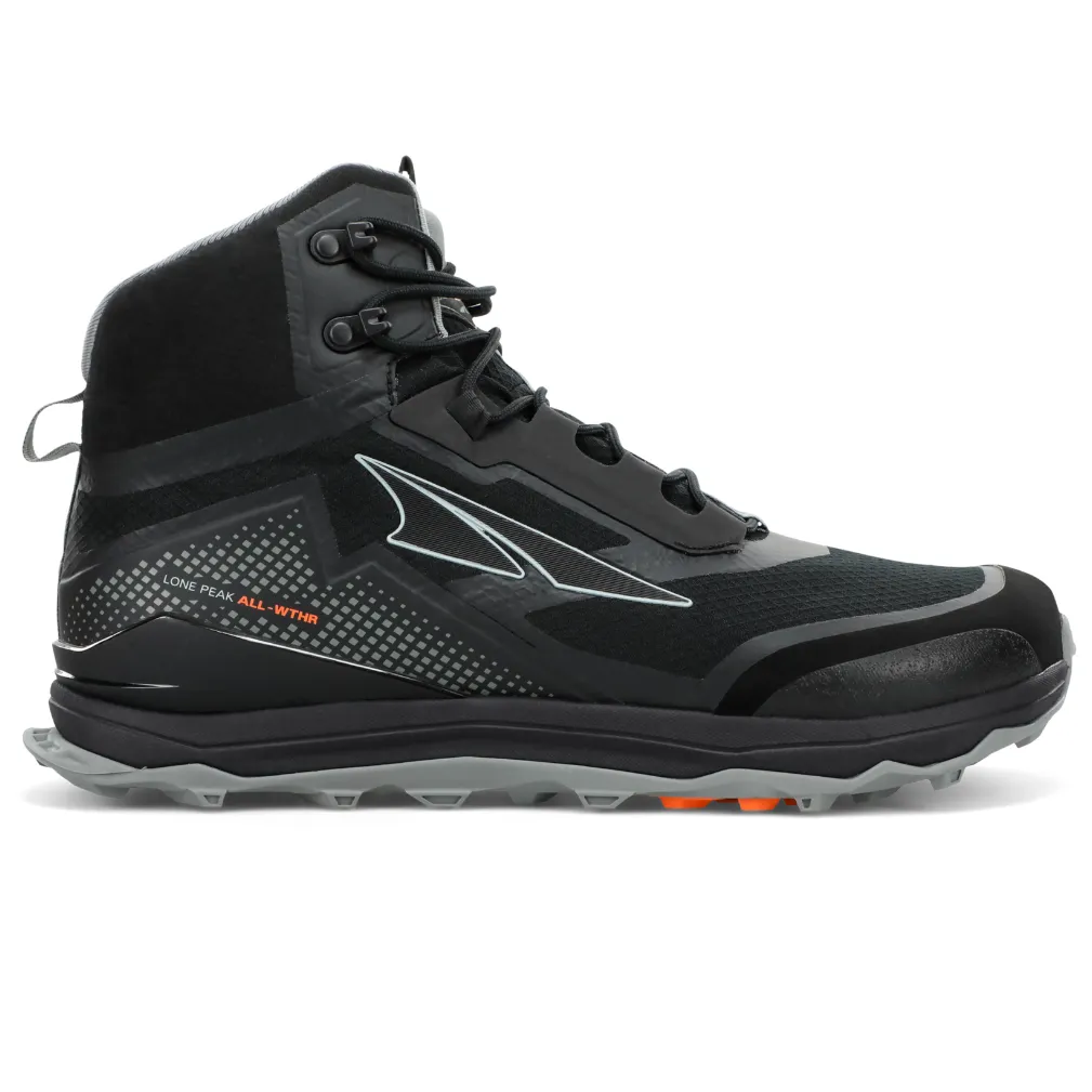 Lone Peak ALL-WTHR MID Mens - Black Black / UK7