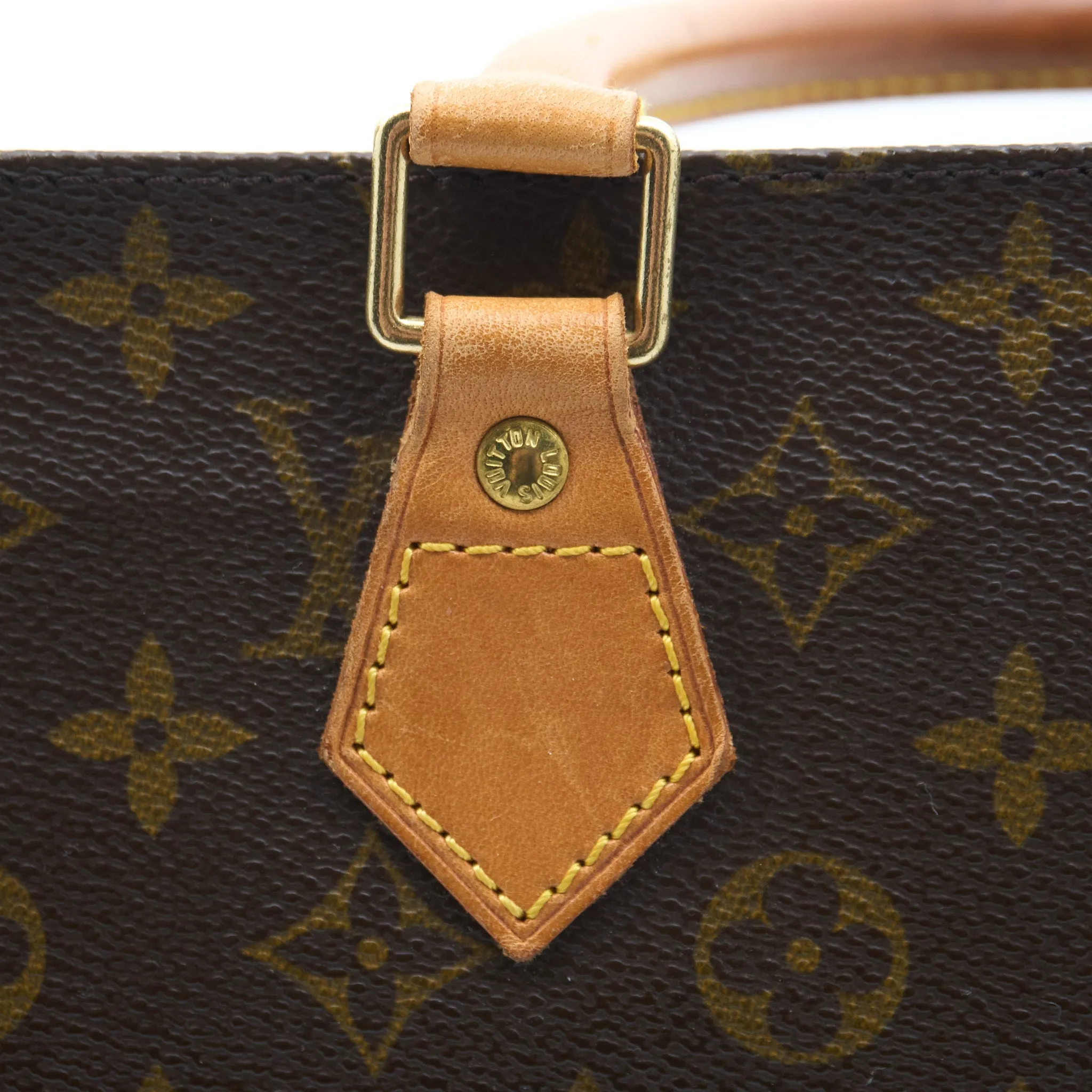 Louis Vuitton Monogram Petit Sac Plat Tote