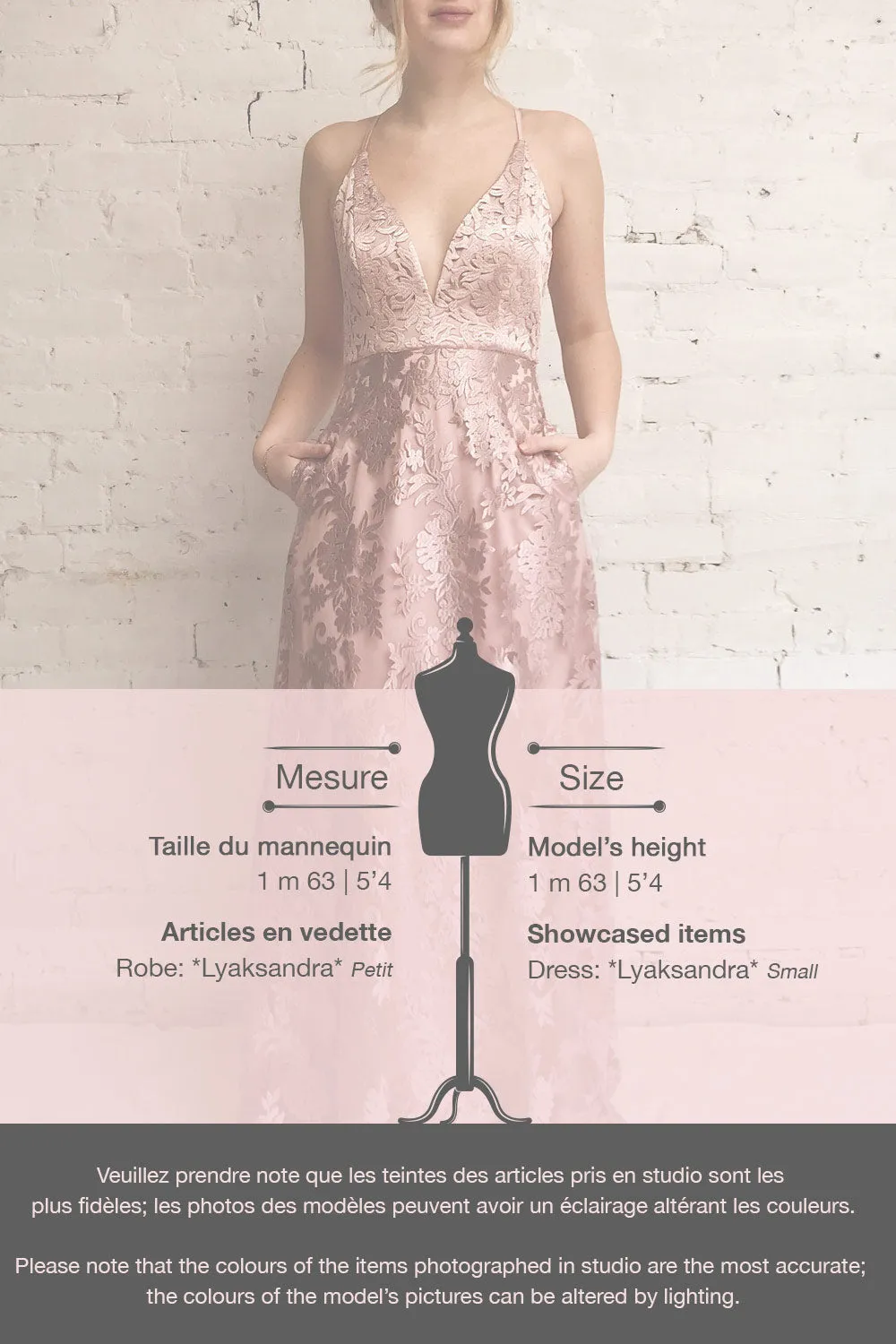 Lyaksandra | Pink Embroidered Dress