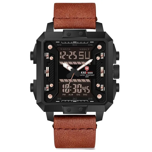 Men's Square Dial Analog Watches