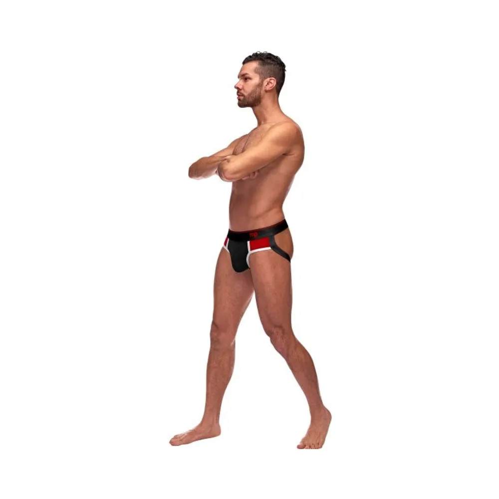 Mp Retro Sport Panel Jock Blk Sm