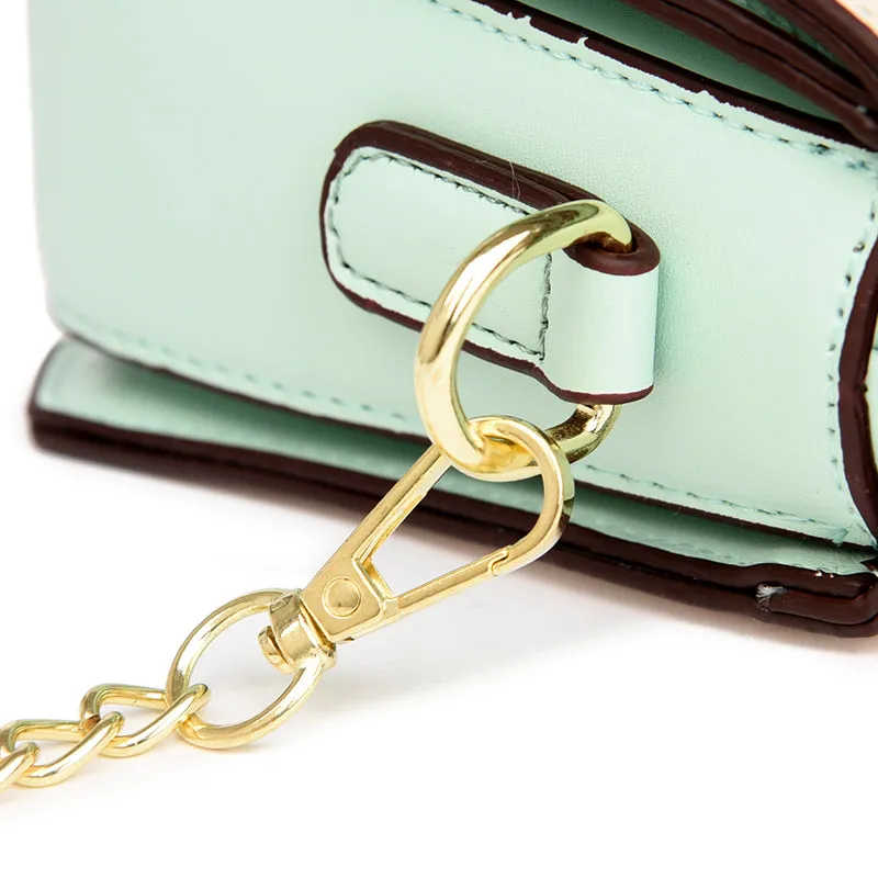 Multi color messenger bags with deer antler charm