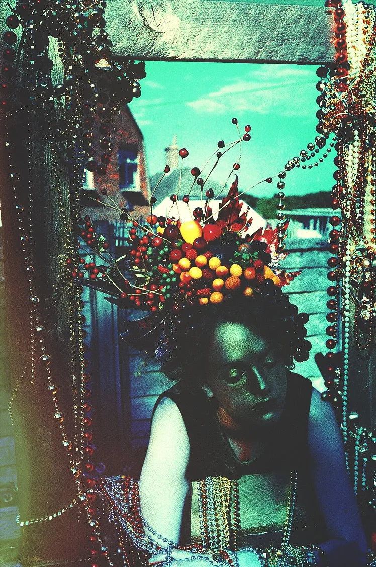 Multi coloured berries and leaves Autumnal Headdress