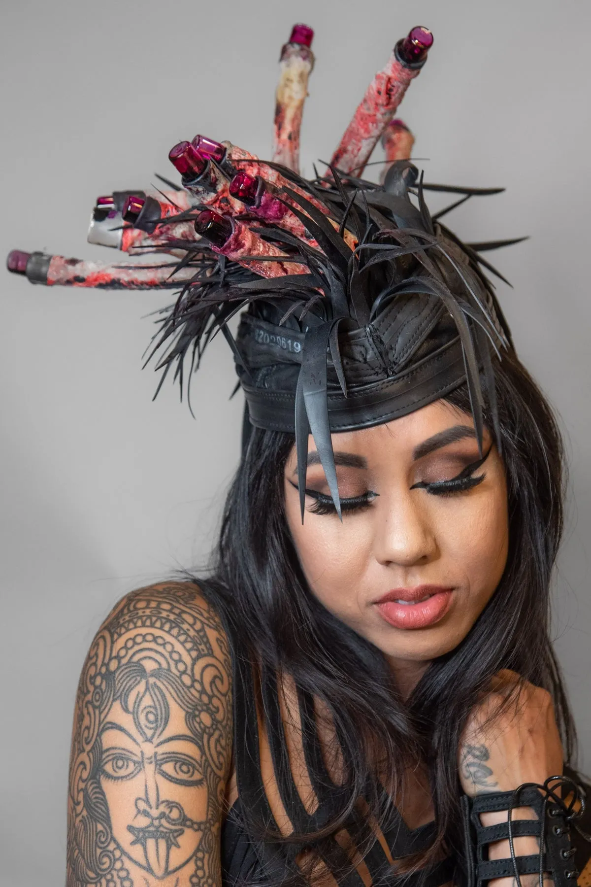 Nikinga - Mutant Biohacker Soldier-helm - HEADGEAR XI (2023)