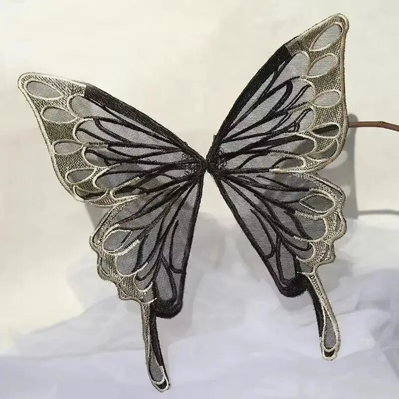 Oversize Butterfly Hair Clips