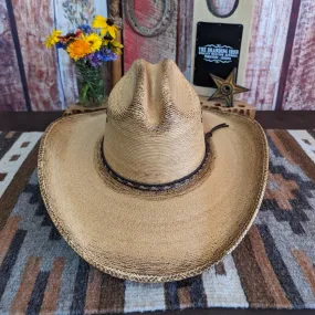Palm Hat the "Georgia Boy" w/ Leather Sweatband by Resistol RSGBYSBJA41FB