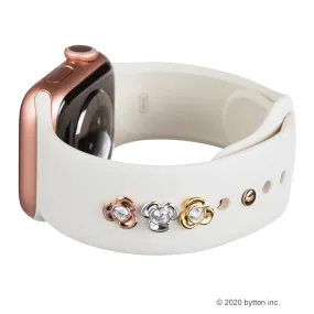 pansy stud • Apple Watch sport band charm