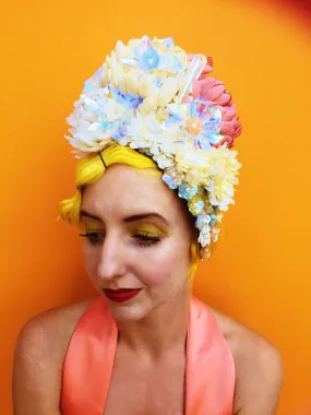 Pastel iridescent Flower headdress