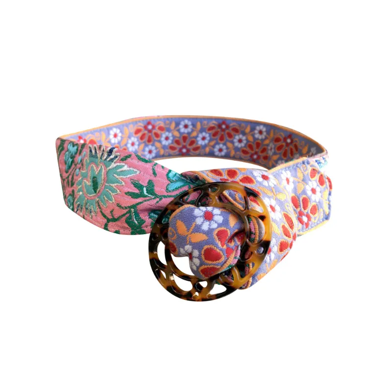 Pink Snapdragon Belt