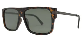 PL 3944 - Square Flat Top Flat Lens Plastic Polarized Sunglasses