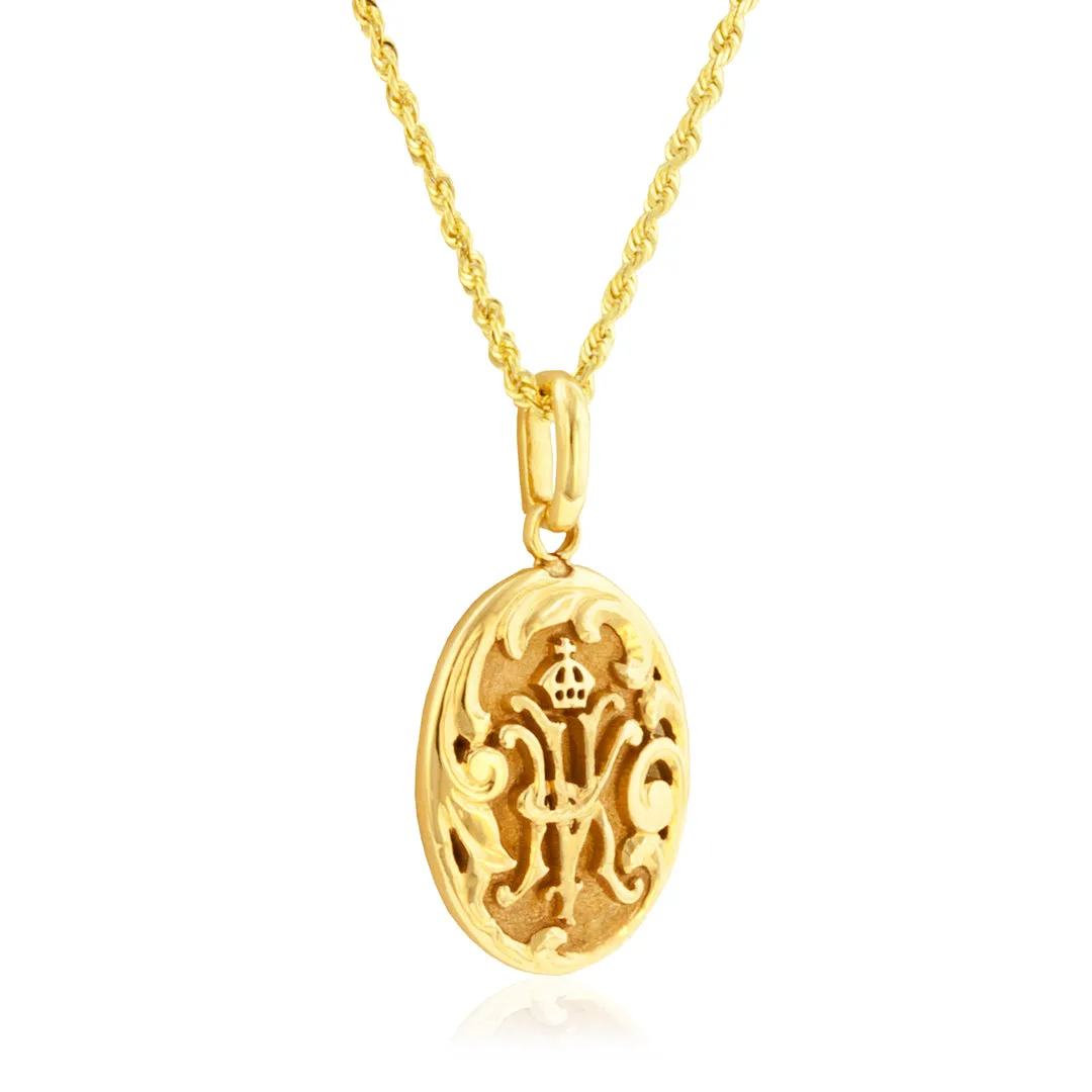 Princess Ka'iulani Pendant in 14K or 18K Gold [regular and small]