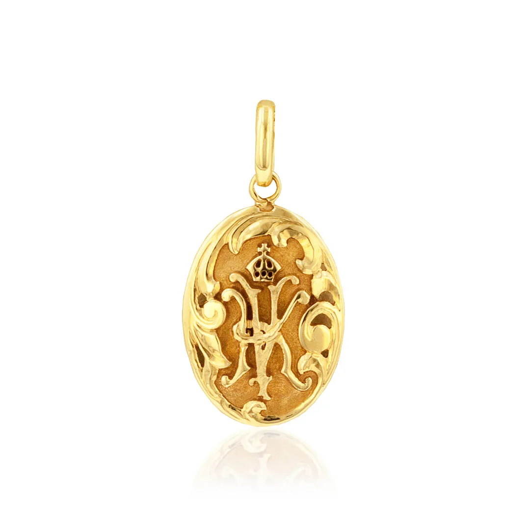 Princess Ka'iulani Pendant in 14K or 18K Gold [regular and small]