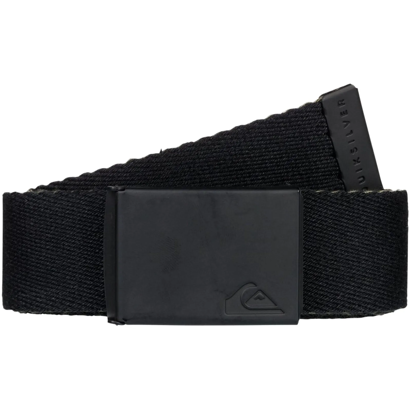 Quiksilver Kids The Jam Reversible Webbed Belt - Black - One Size