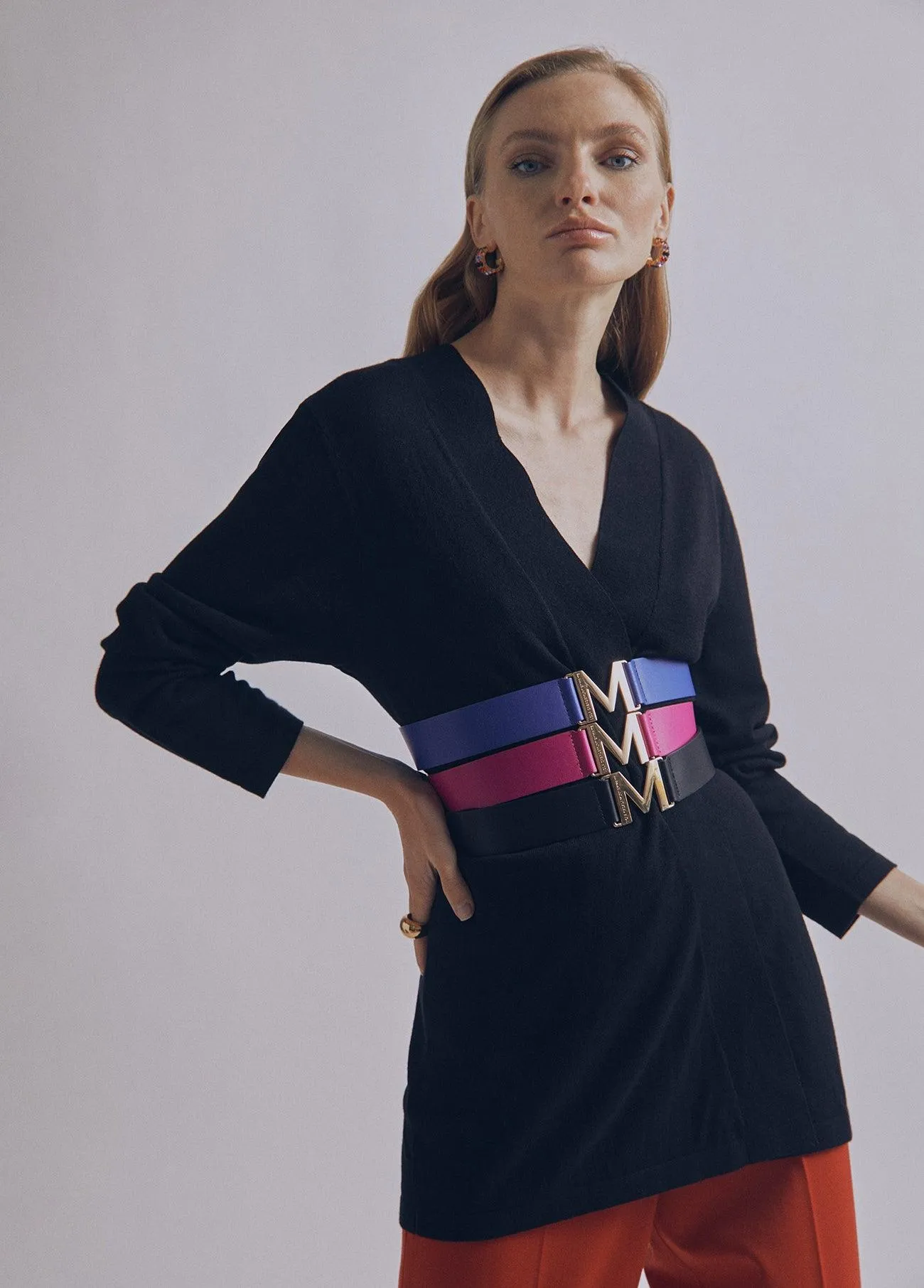 Reversible elastic belt