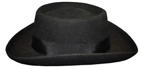 Riverboat Gambler Hat / Rhett Butler / Wool Felt