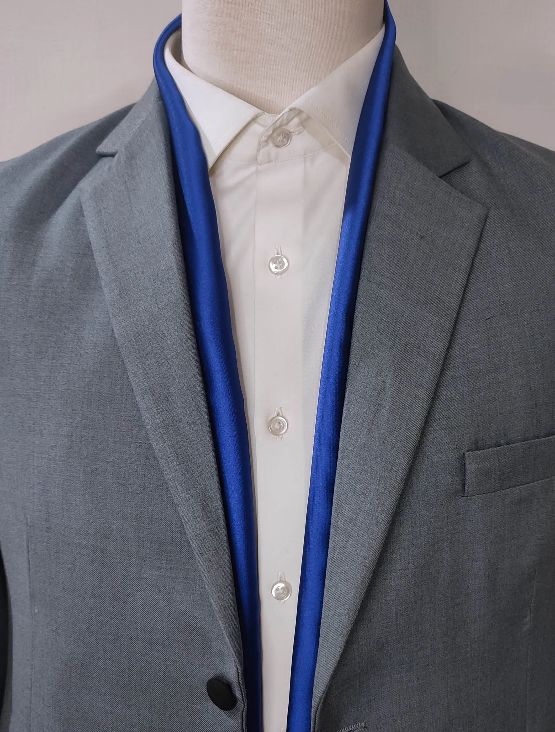 ROYAL BLUE - SILK scarves