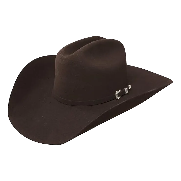 Stetson Men's 3X Oak Ridge Chocolate Wool Felt Hat SWOAKR-724022