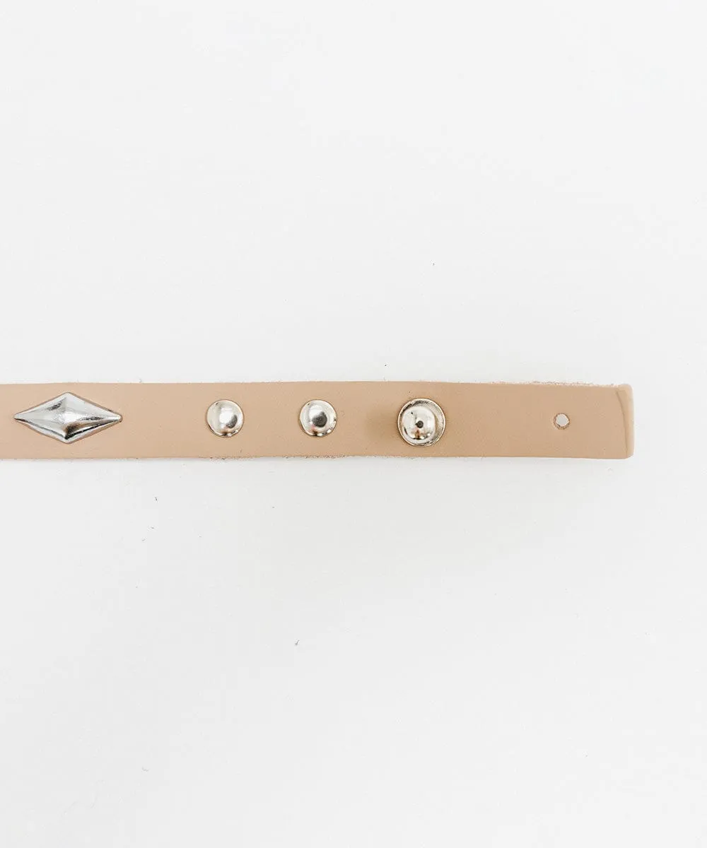 Studded Leather Band
