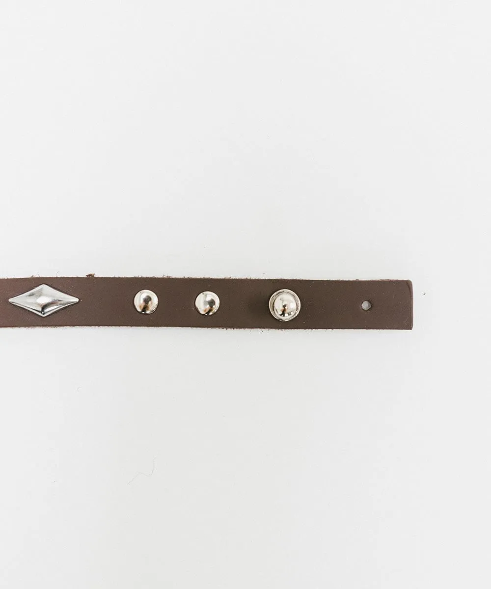 Studded Leather Band