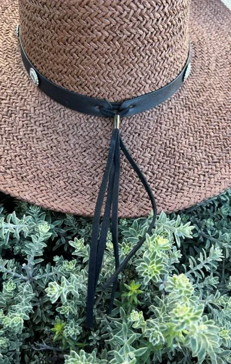 Summer Straw Fedora Hat