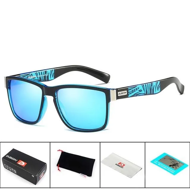Sunglasses - Men's Square Sports Polarized Sunglasses