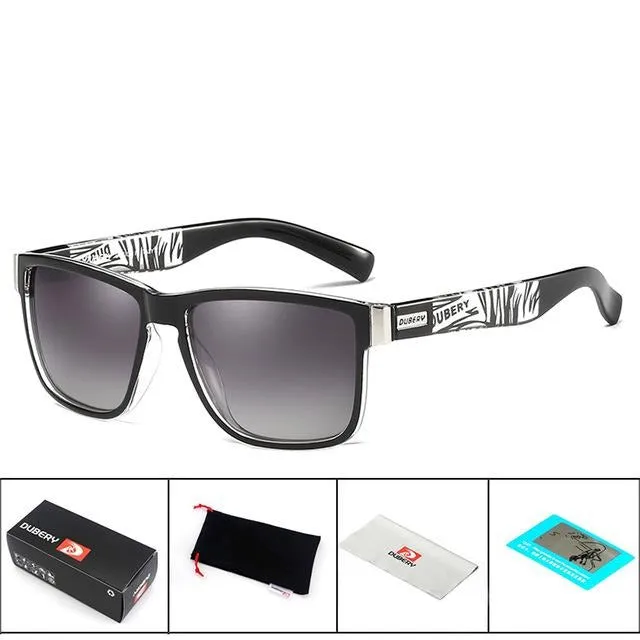 Sunglasses - Men's Square Sports Polarized Sunglasses