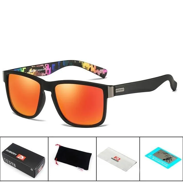 Sunglasses - Men's Square Sports Polarized Sunglasses