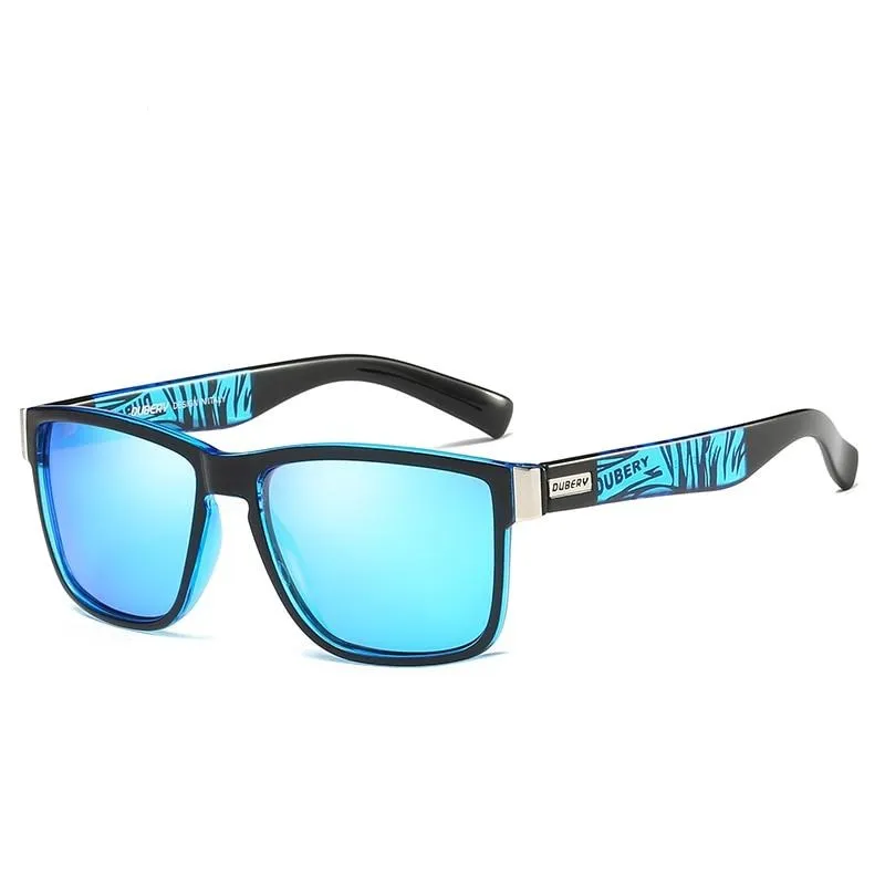Sunglasses - Men's Square Sports Polarized Sunglasses