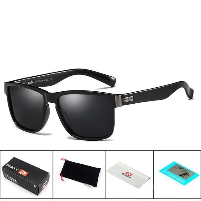 Sunglasses - Men's Square Sports Polarized Sunglasses
