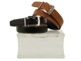 Tallia Orange 22163 Glazed Calf Boy's Belt - Reversible - Cogn/Black