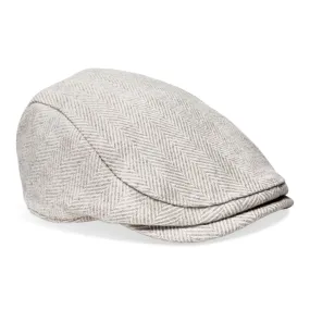 The Irish - White Herringbone by Boston Scally Co.
