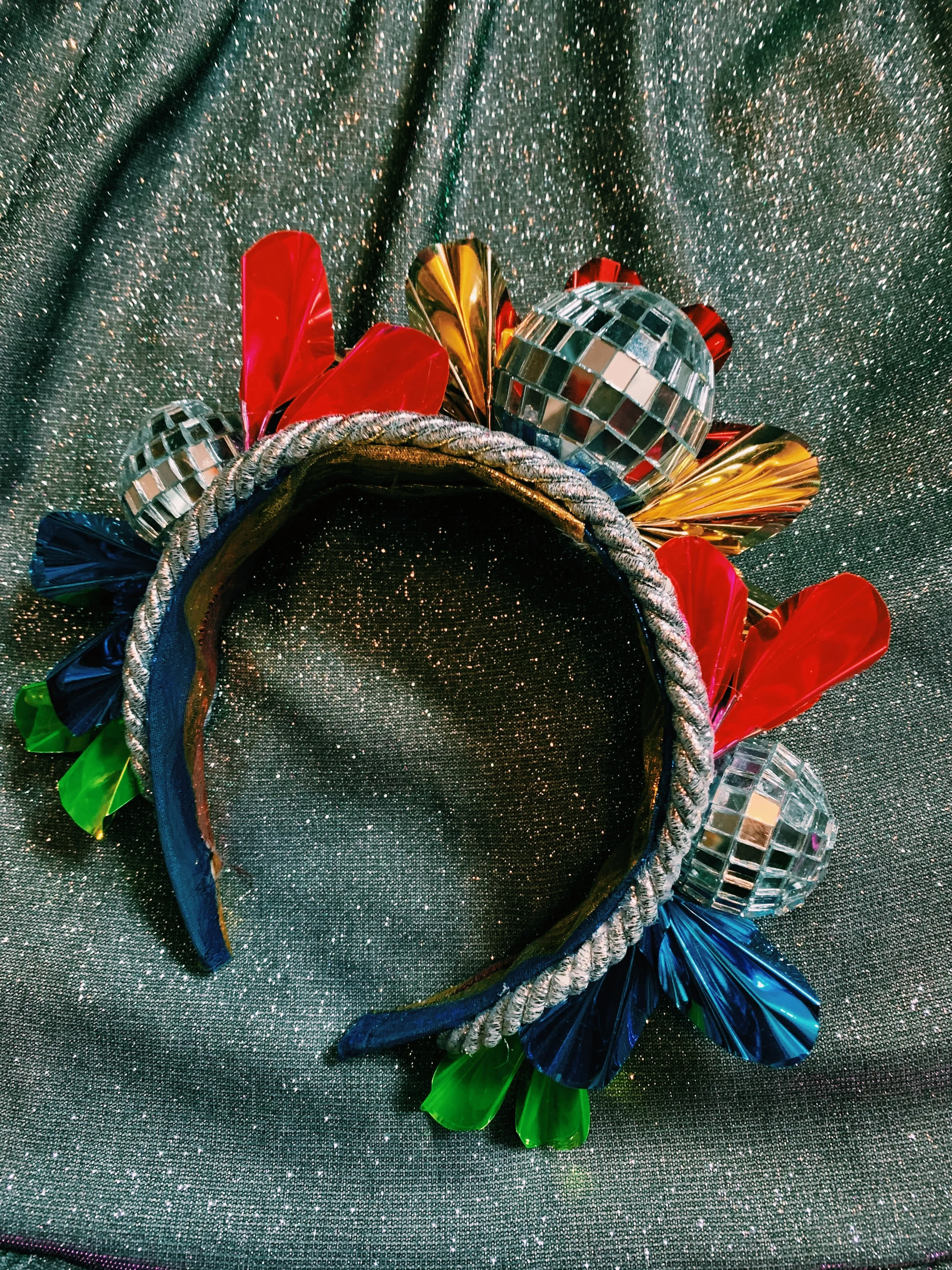 The Kitchen Disco Crown! Made to Order - Please allow 2 weeks for Shipping.