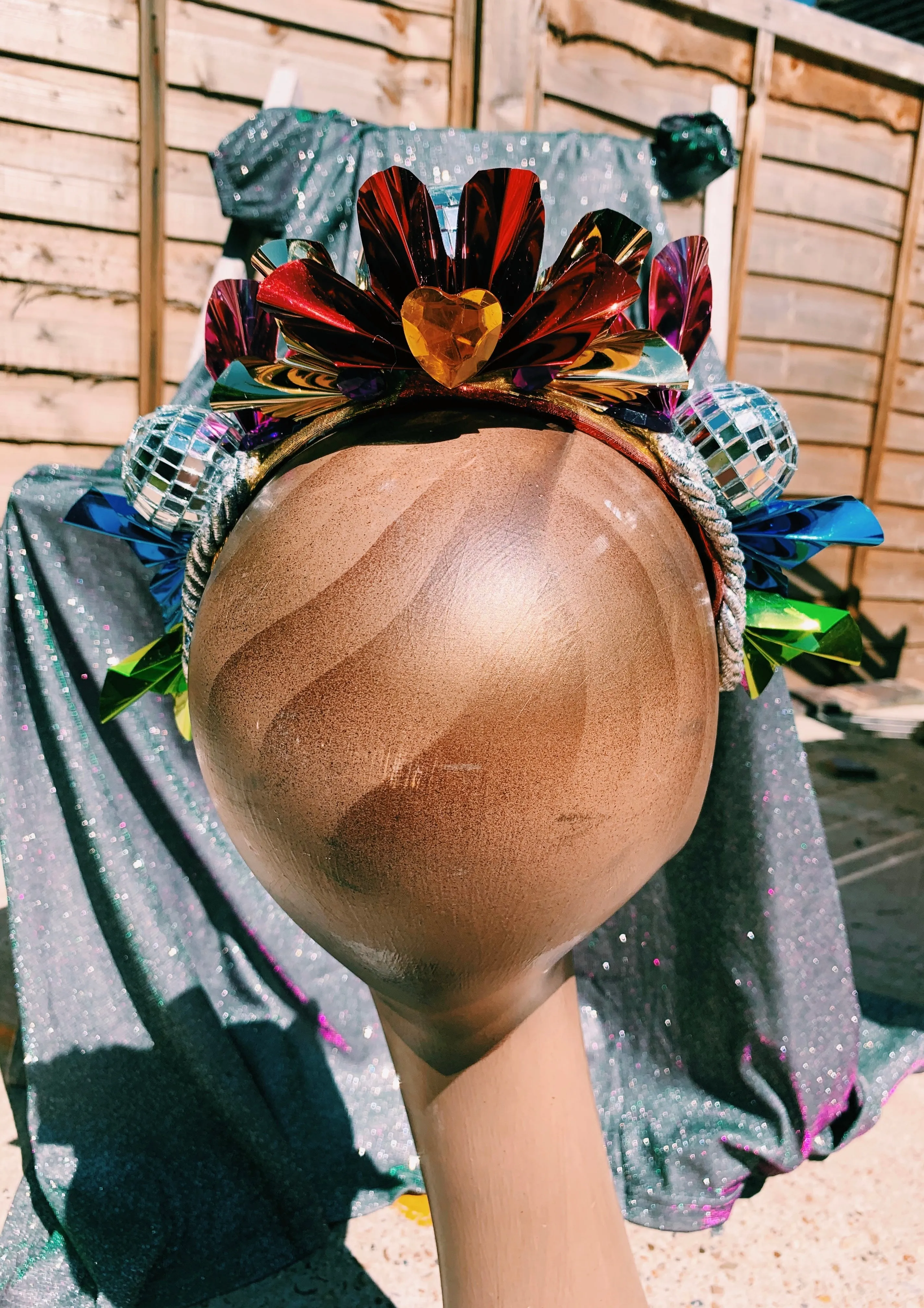 The Kitchen Disco Crown! Made to Order - Please allow 2 weeks for Shipping.