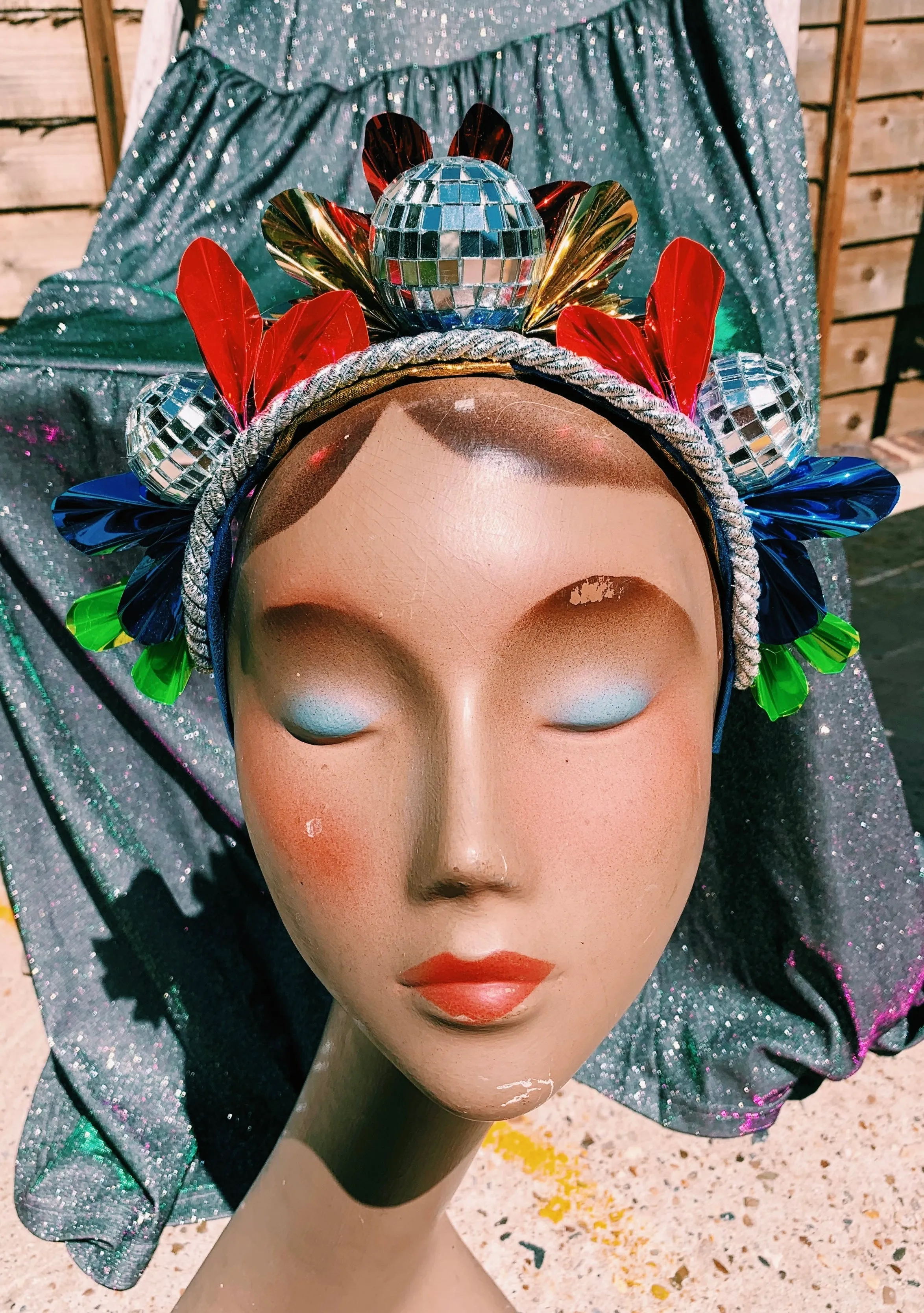The Kitchen Disco Crown! Made to Order - Please allow 2 weeks for Shipping.