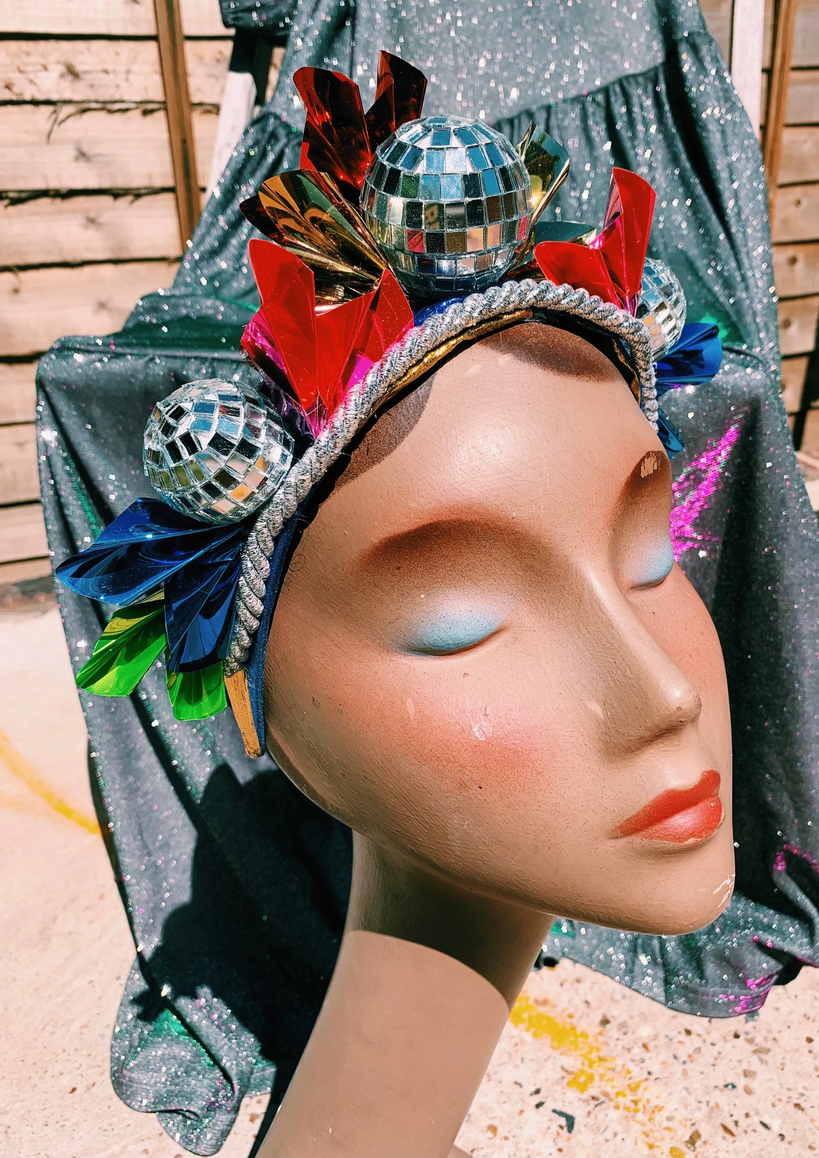 The Kitchen Disco Crown! Made to Order - Please allow 2 weeks for Shipping.