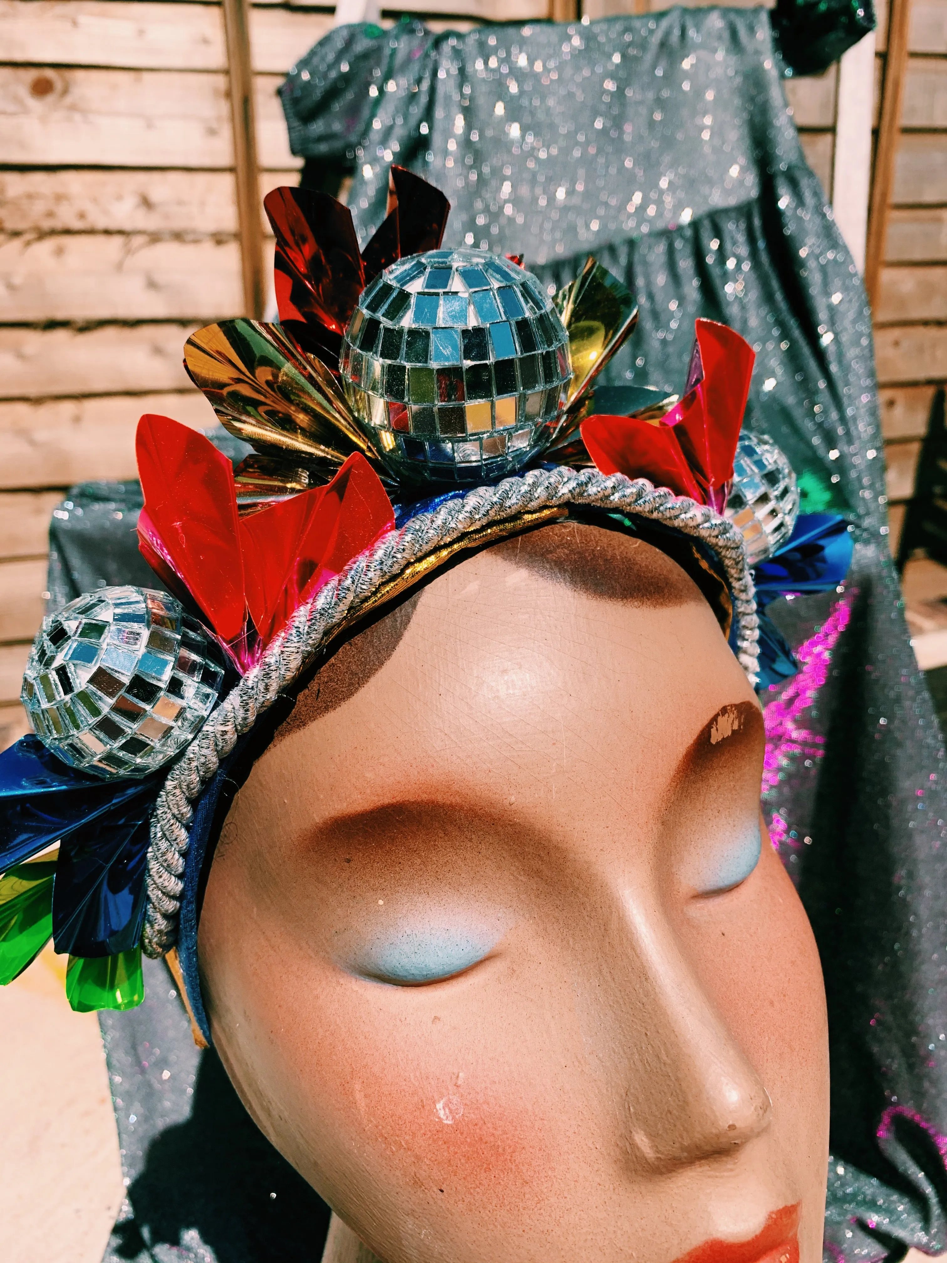 The Kitchen Disco Crown! Made to Order - Please allow 2 weeks for Shipping.