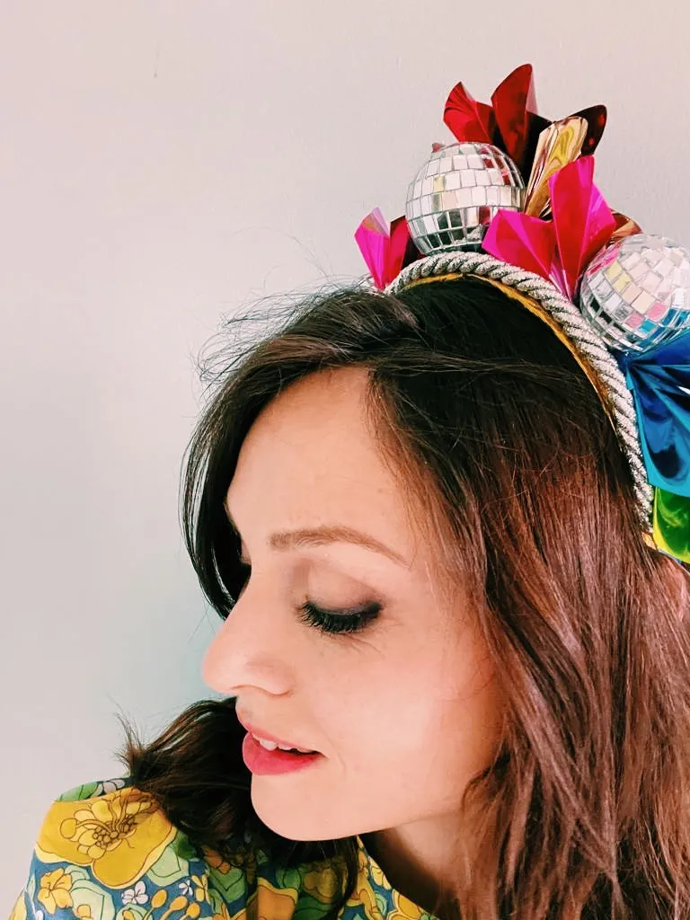 The Kitchen Disco Crown! Made to Order - Please allow 2 weeks for Shipping.