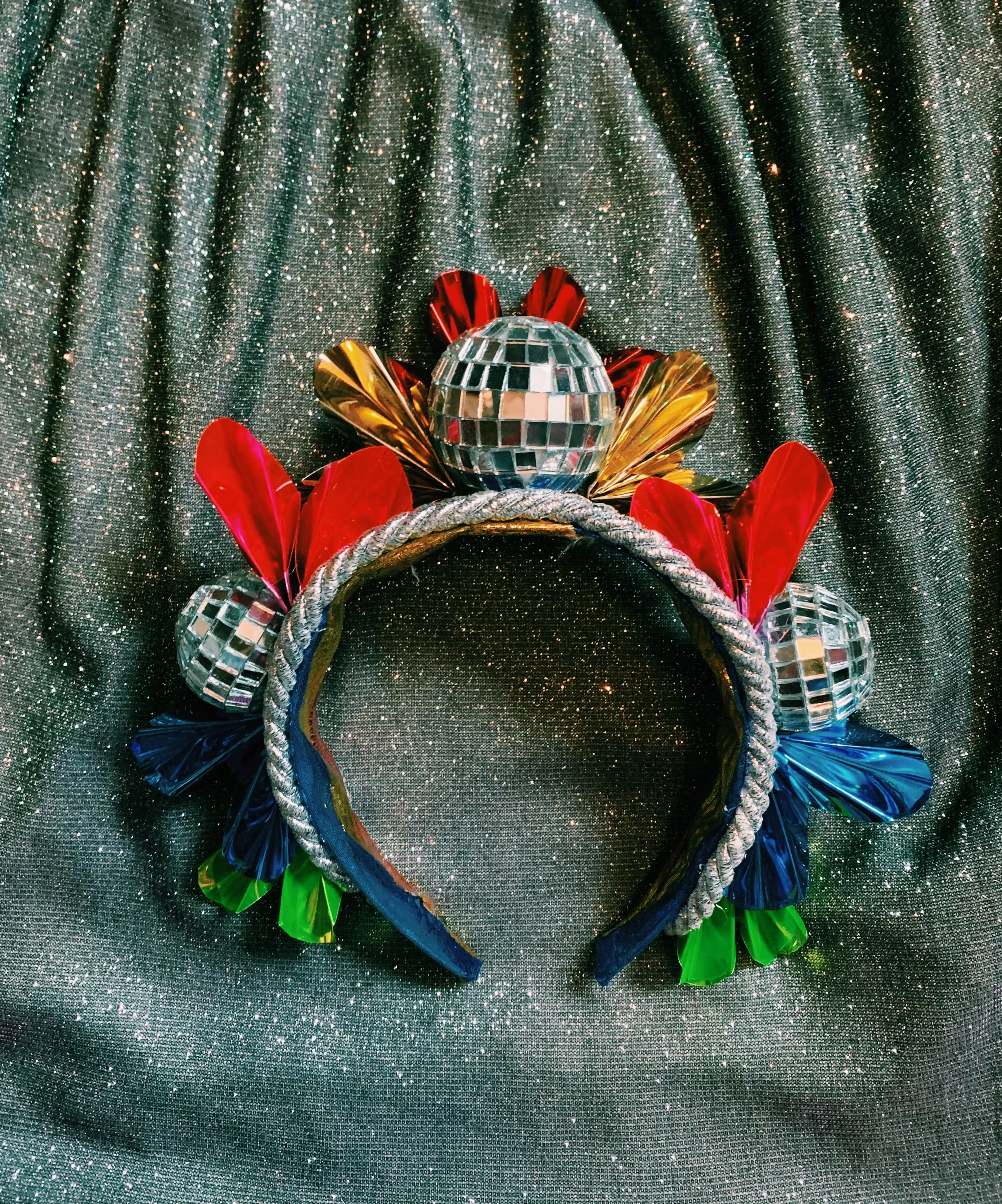 The Kitchen Disco Crown! Made to Order - Please allow 2 weeks for Shipping.