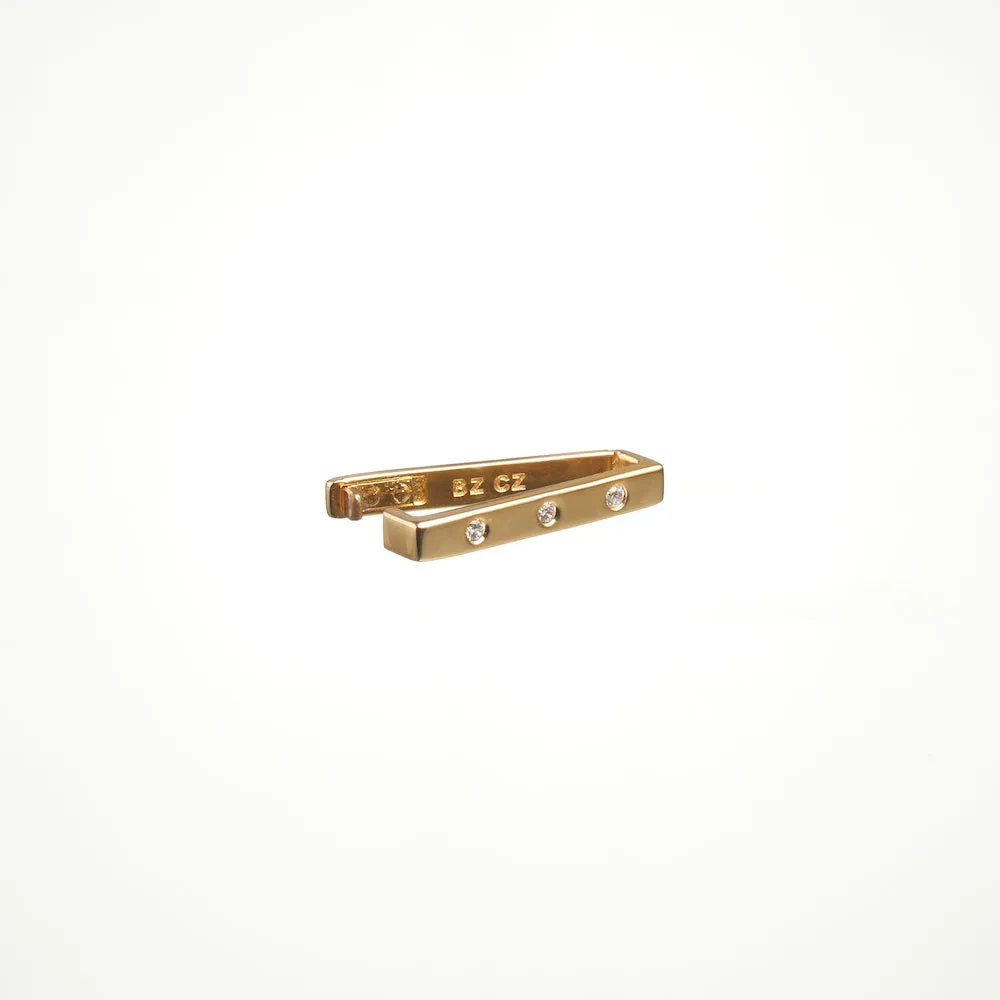 triple cz clasp • Apple Watch & Fitbit band accessory