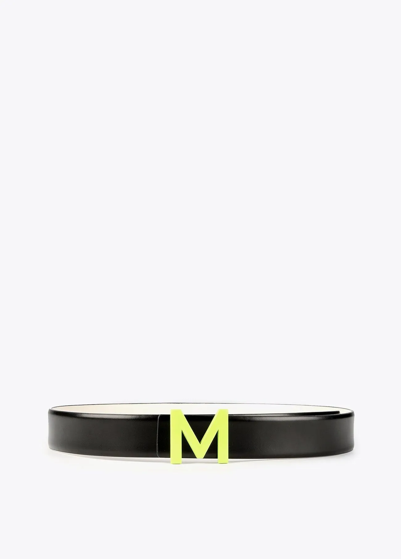 Two-tone reversible belt