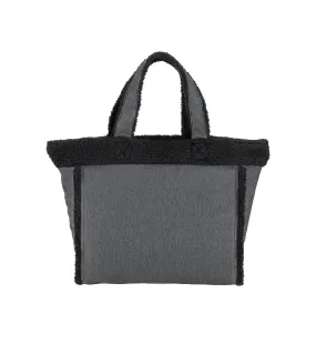 Two-Way Denim Tote