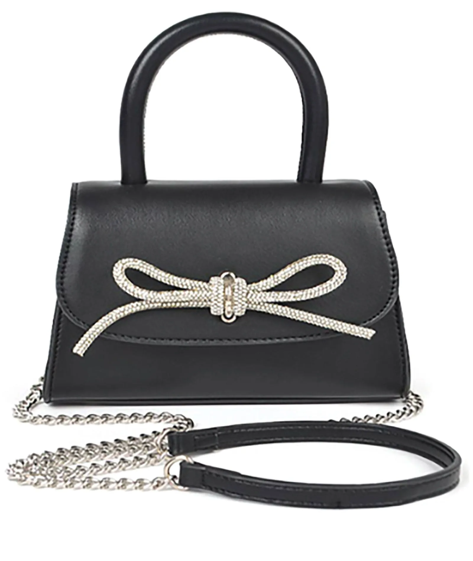 Tyler Top Handle Bow Clutch