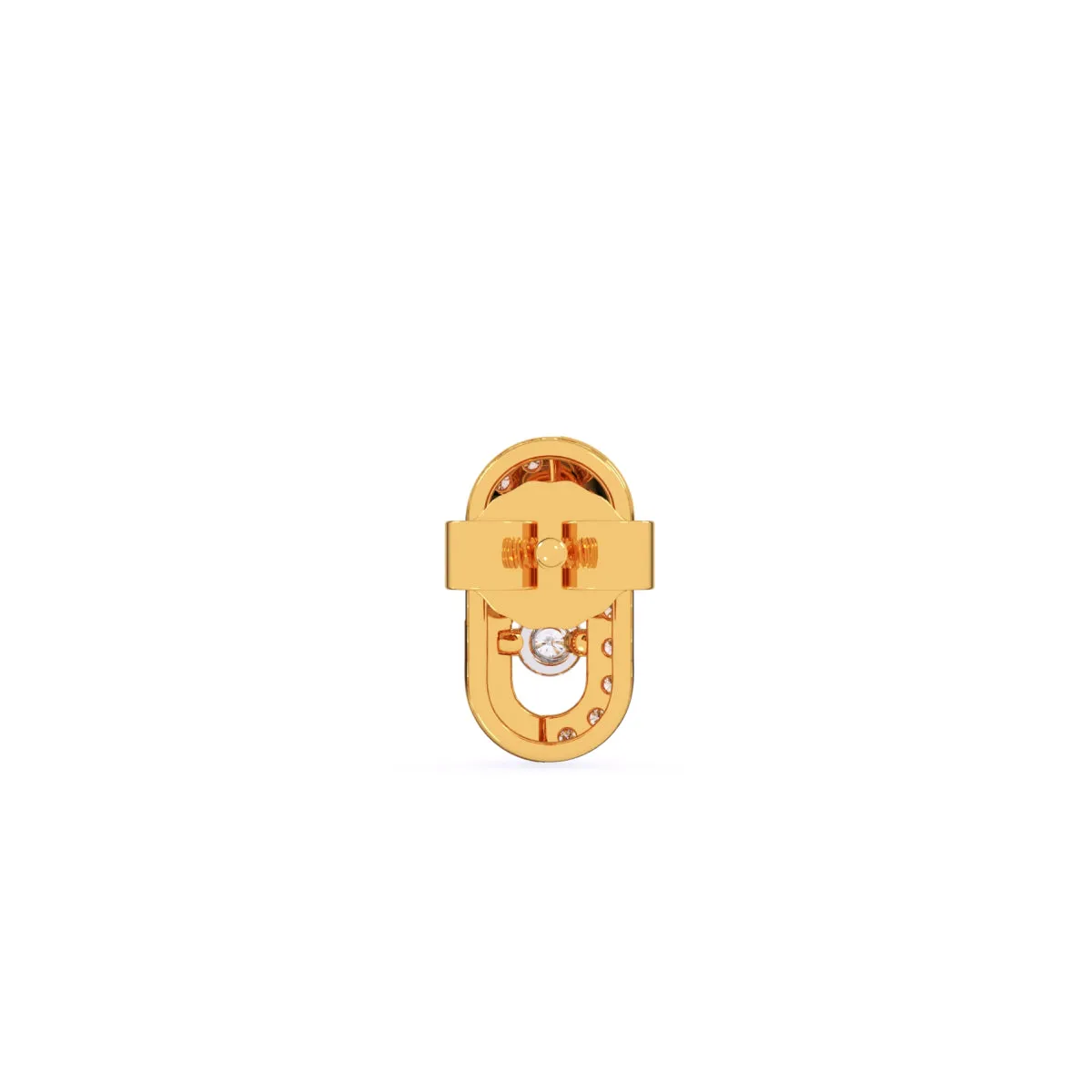 Unique Parentesi Diamond Pendant For Women
