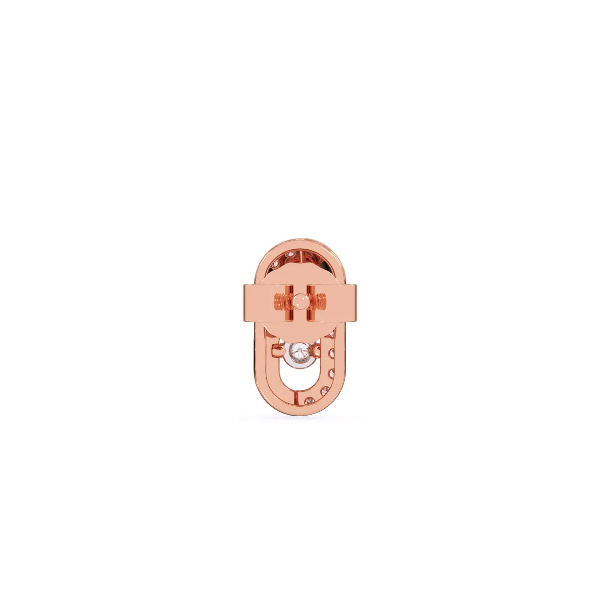 Unique Parentesi Diamond Pendant For Women