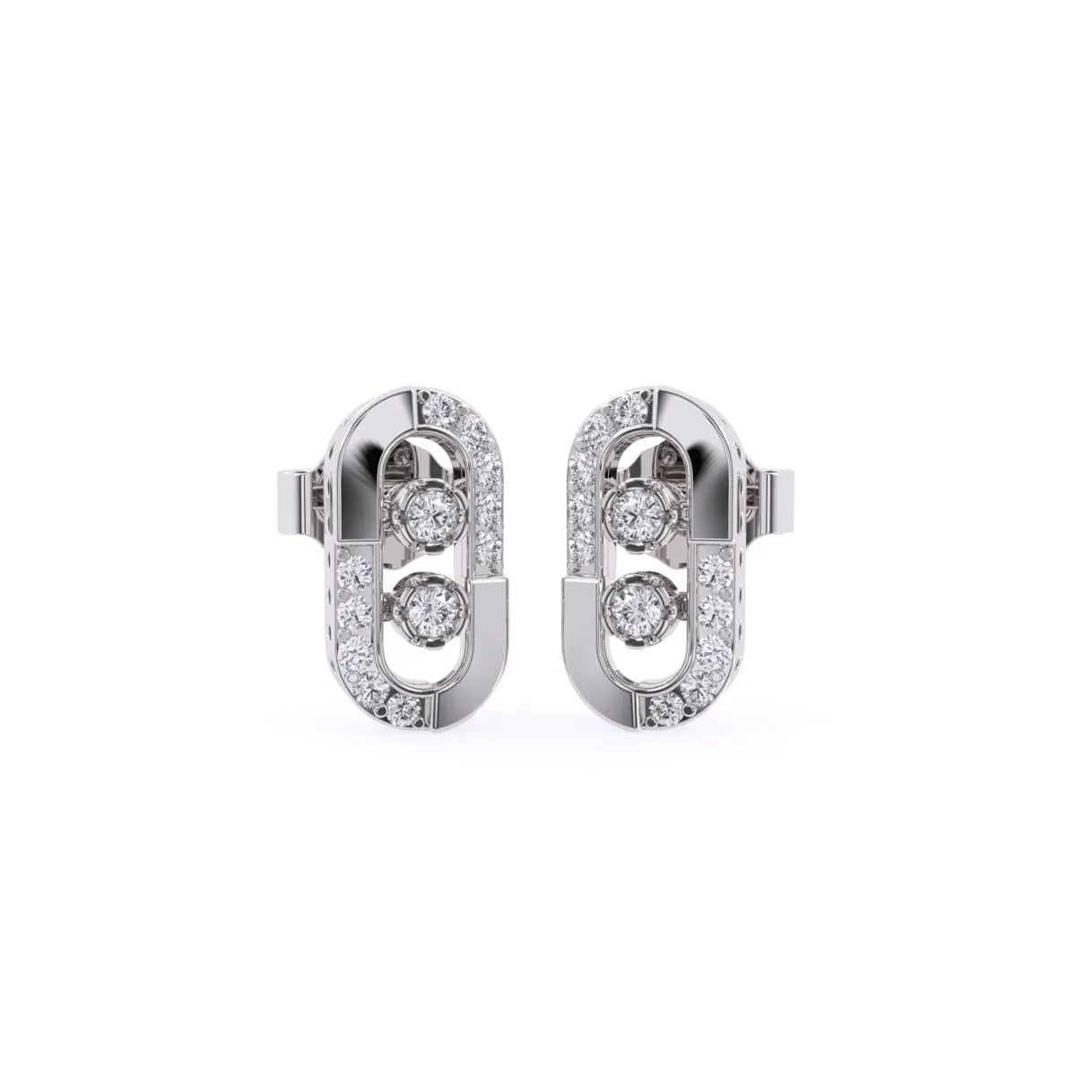 Unique Parentesi Diamond Pendant For Women