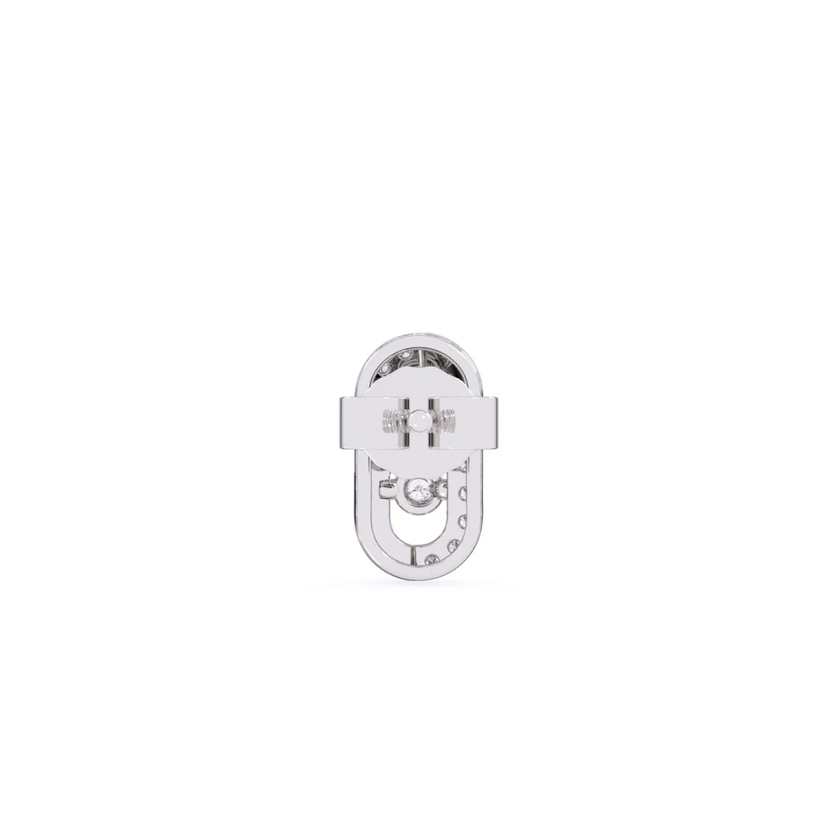 Unique Parentesi Diamond Pendant For Women