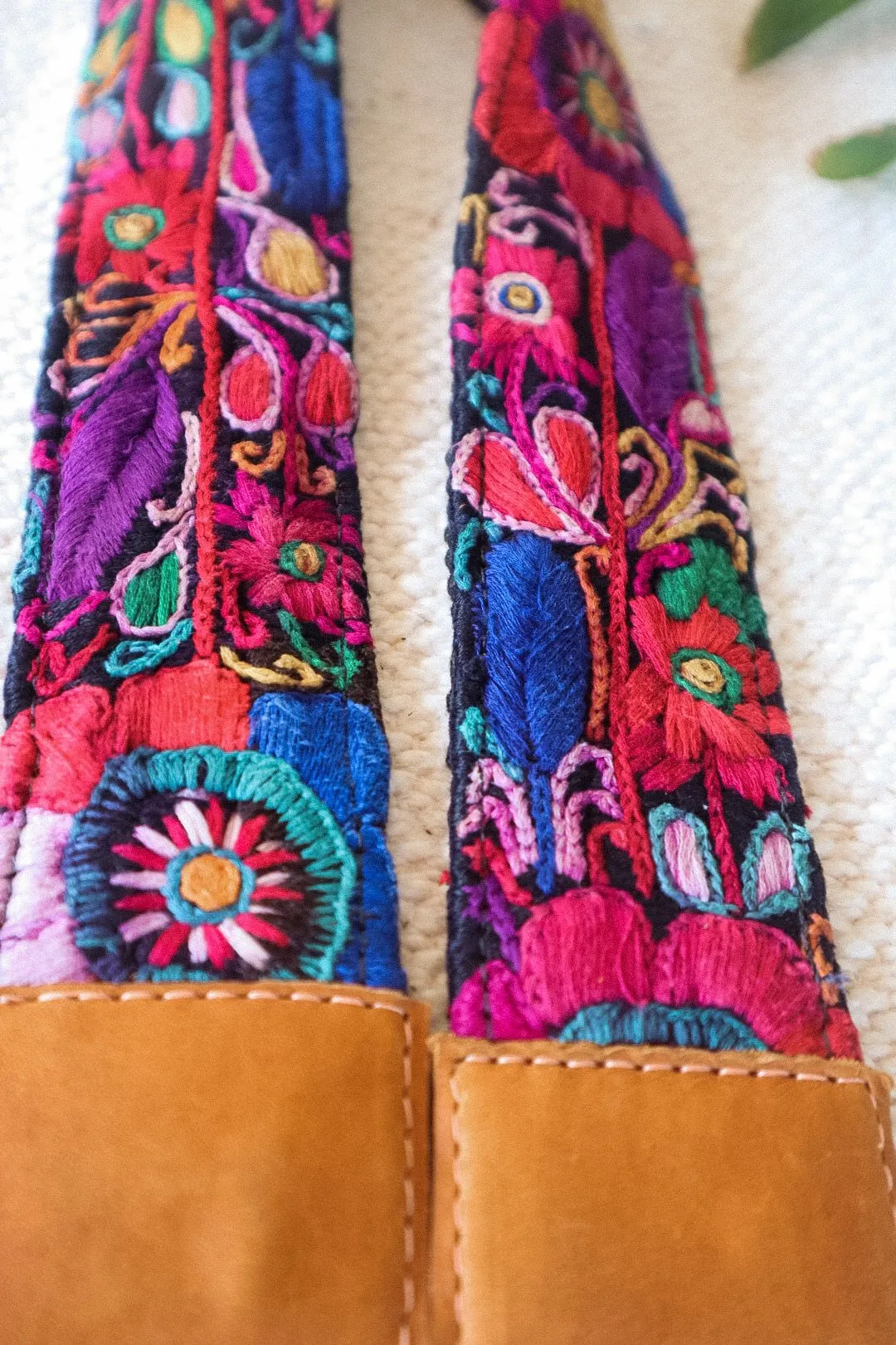 Vintage Embroidered Strap